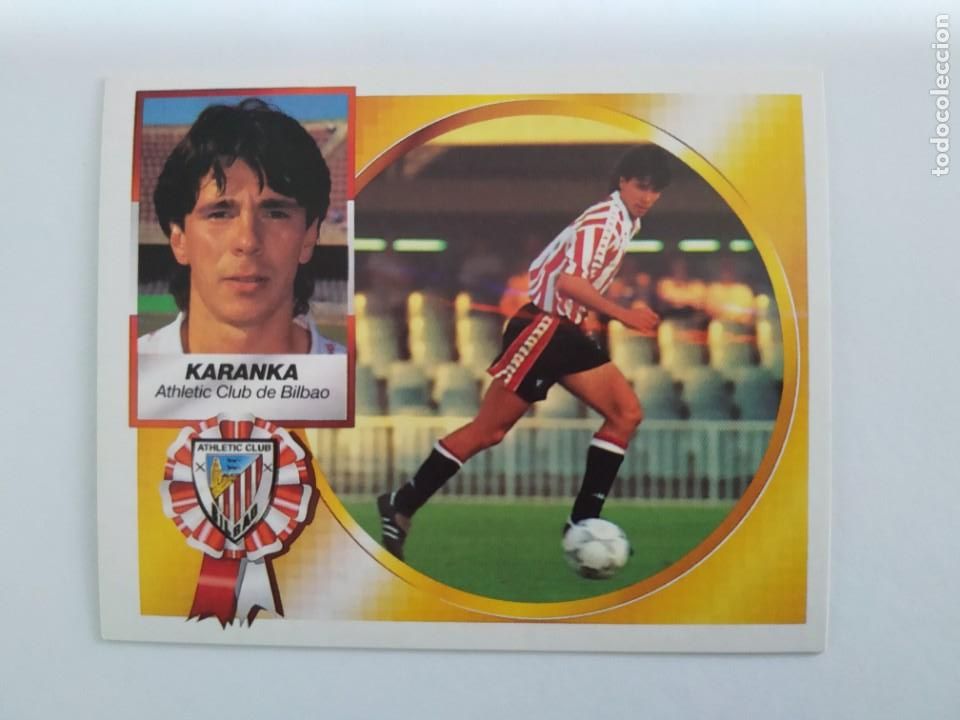 Football Stickers: Cromo Karanja versi&oacute;n liga este 94 95 1994 1995