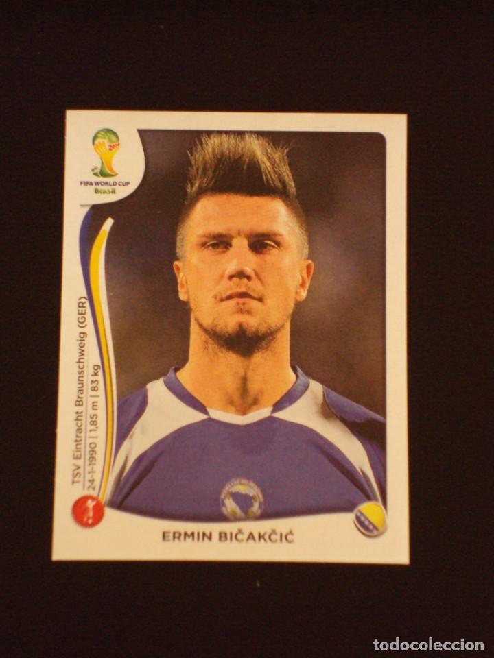 Cromos de Futebol: 436 ERMIN BICAKCIC BOSNIA HERZEGOVINA MUNDIAL FUTBOL BRASIL 2014 FIFA WORLD CUP PANINI CROMO