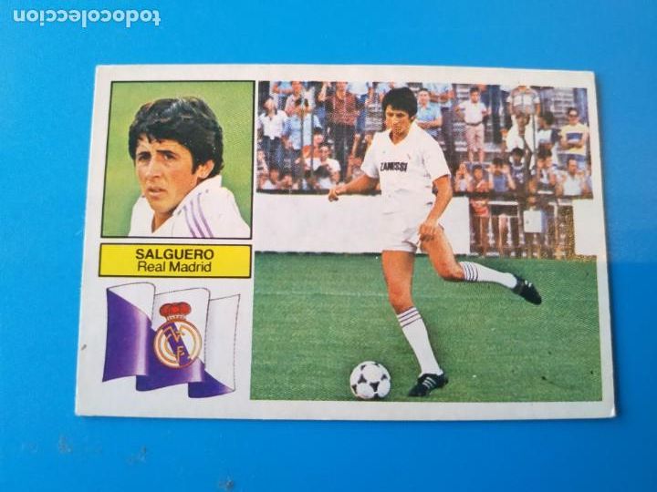 Football Stickers: Cromo coloca Salguero liga este 82 83 1982 1983