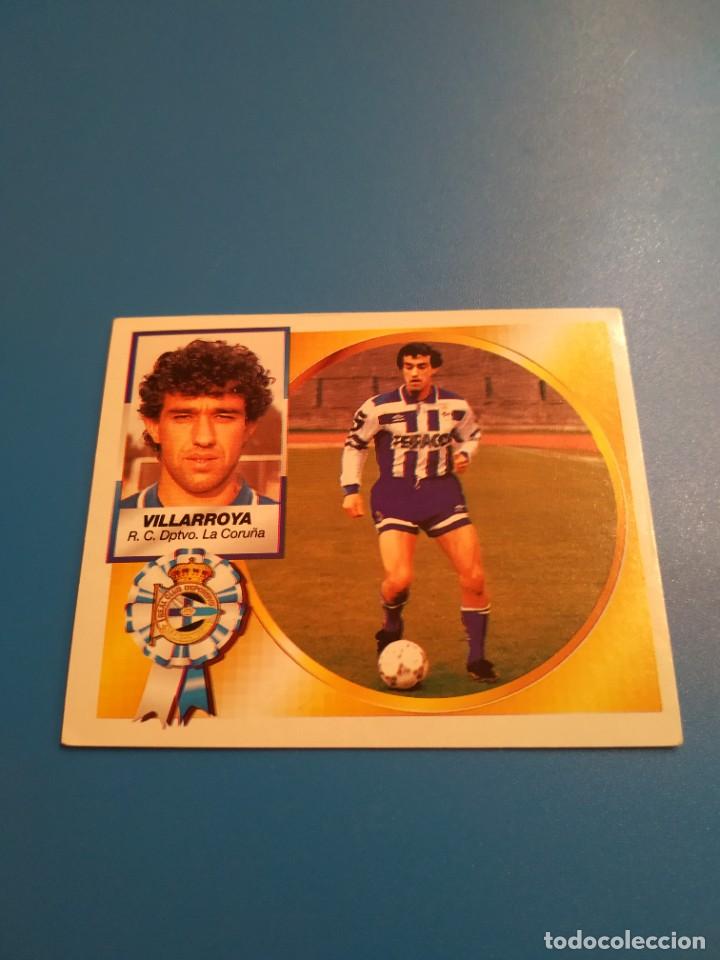 Cromos de F&uacute;tbol: Cromo fichaje 21 versi&oacute;n dif&iacute;cil Villarroya liga este 94 95 1994 1995 Muy dif&iacute;cil