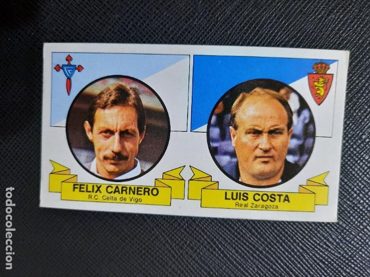 Football Stickers: FELIX CARRE&Ntilde;O LIUIS COSTA ESTE 1985 1986 CROMO FUTBOL LIGA 85 86 - SIN PEGAR - 908