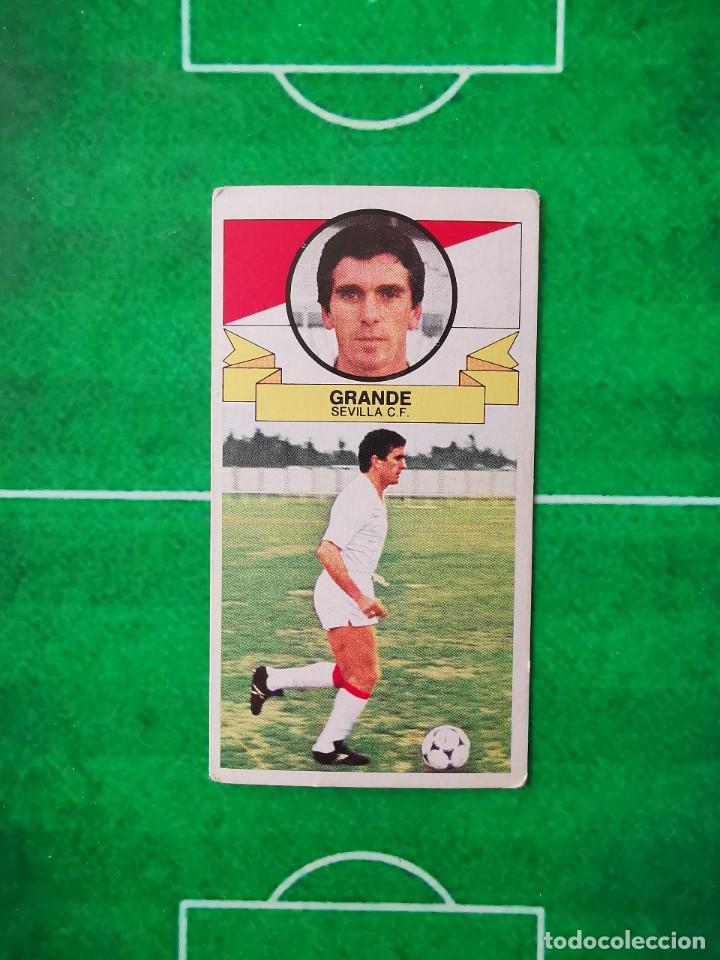 Fu&szlig;ball-Sticker: CROMO F&Uacute;TBOL 85 86 SIN PEGAR LIGA ESTE 1985 1986 SEVILLA CF GRANDE