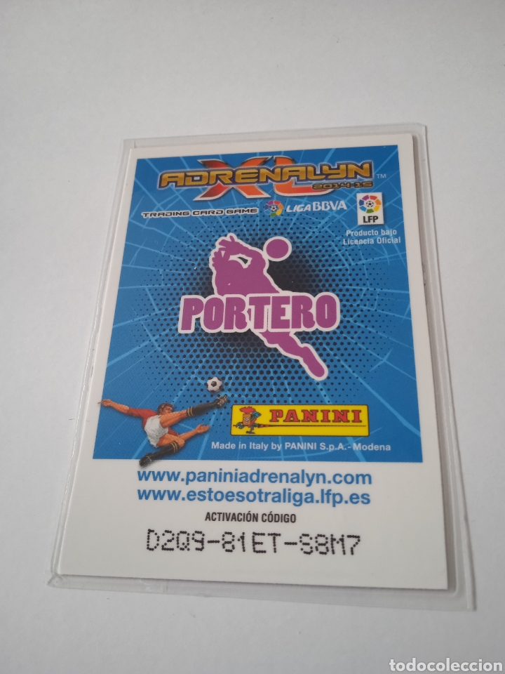 Cromos de f&uacute;tbol: Cromo de Moya en el Atl&eacute;tico de Madrid - Foto 5