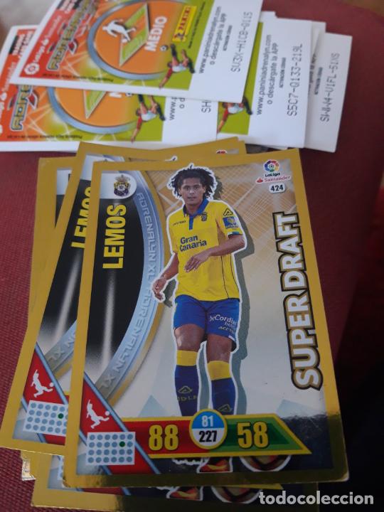 Cromos de f&uacute;tbol: 424 lemos las.palmas super draft adrenalyn este 2016 2017 16 17
