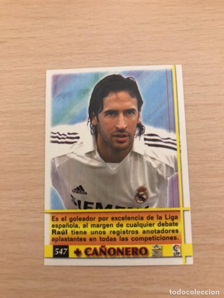 Cromos de f&uacute;tbol: Ra&uacute;l - Foto 2