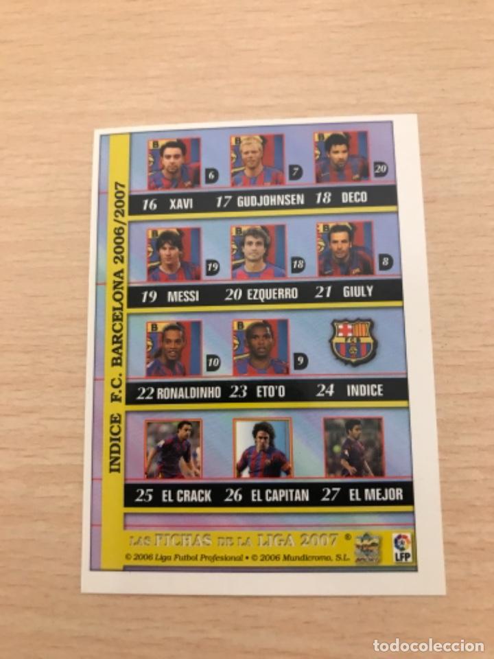 Cromos de f&uacute;tbol: F.C. Barcelona - Foto 2