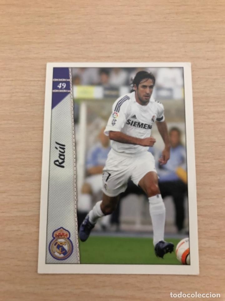 Cromos de f&uacute;tbol: Ra&uacute;l - Foto 1