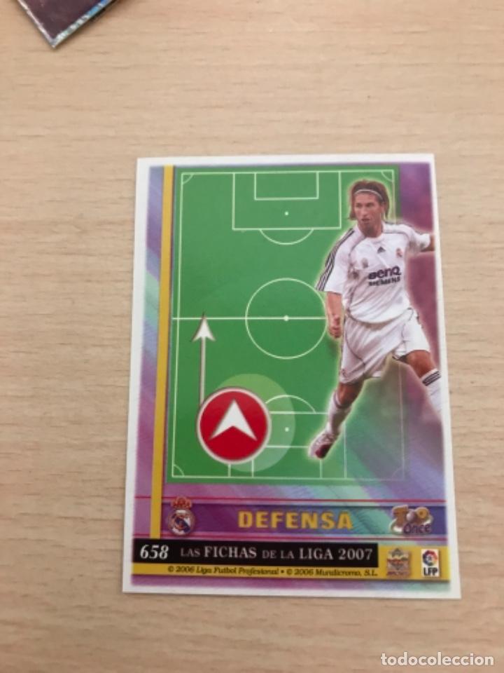 Cromos de f&uacute;tbol: Sergio Ramos - Foto 2