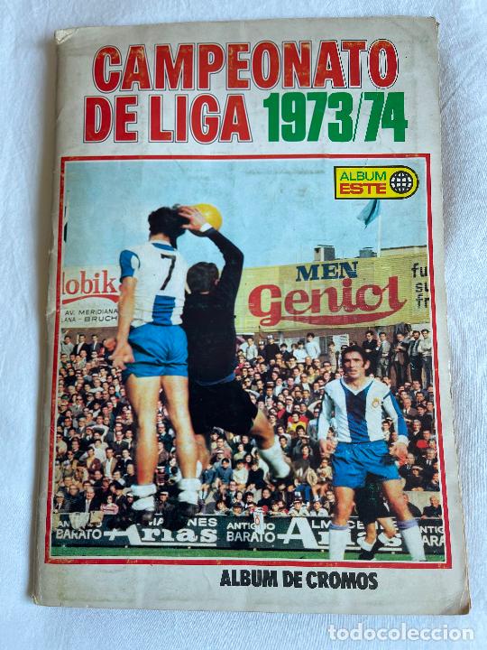 Cromos de Fútbol: ÁLBUM DE CROMOS CAMPEONATO DE LIGA 1973 1974 EDICIONES ESTE. Lote 247487820