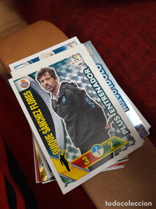 Football Stickers: 480 Quique ESPA&Ntilde;OL plus entrenador adrenalyn.2016 2017 16 17