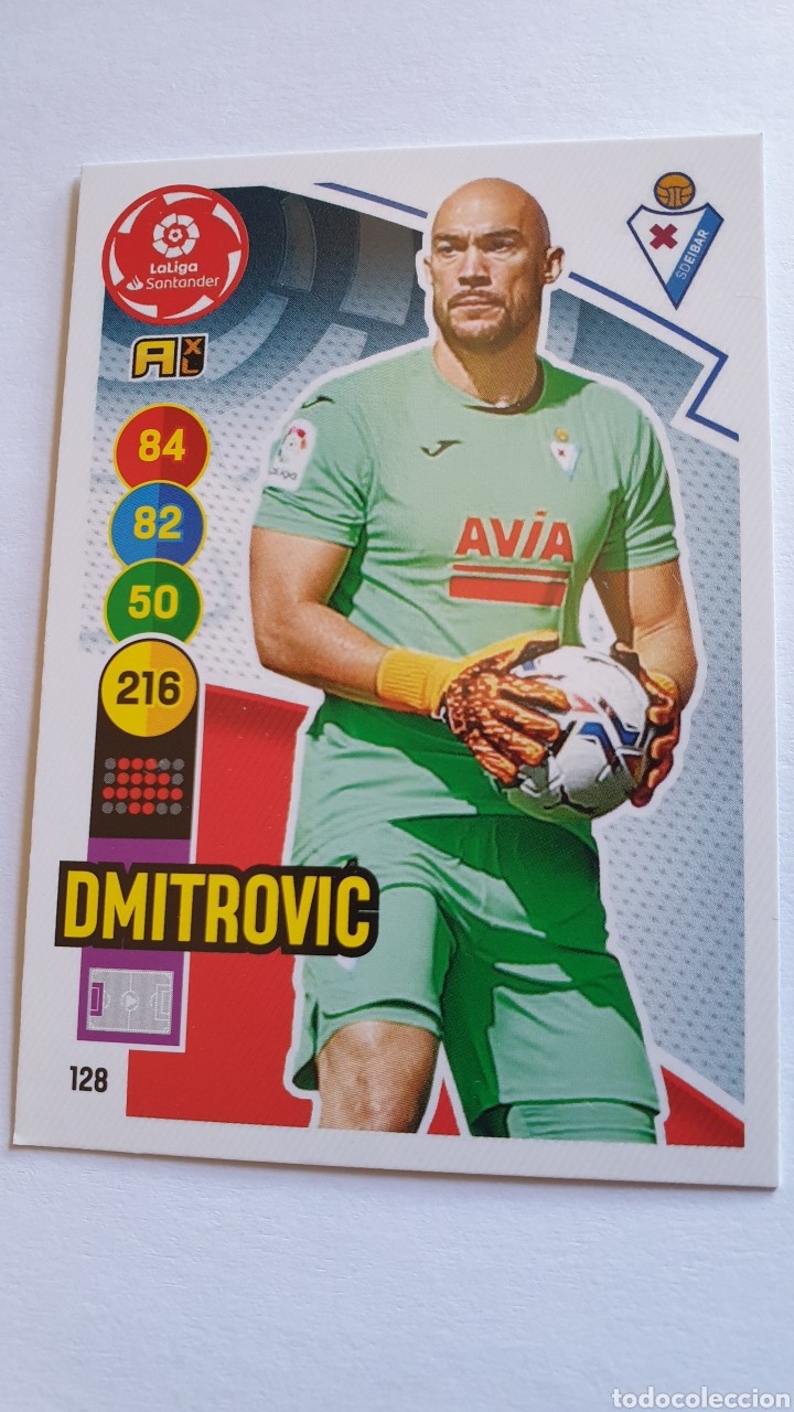 Cromos de f&uacute;tbol: 128 DMITROVIC &Eacute;IBAR ADRENALYN 2020 2021 C&Oacute;DIGO SIN ACTIVAR - Foto 1