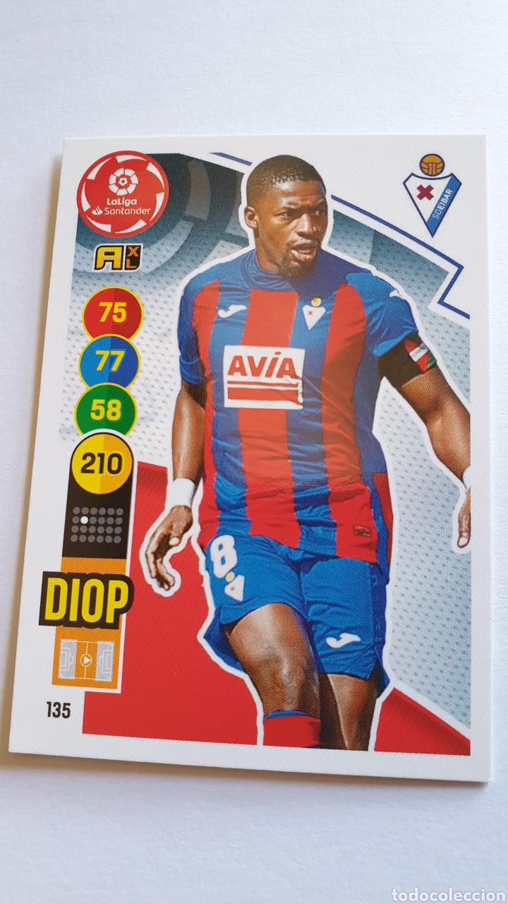 Cromos de f&uacute;tbol: 135 DIOP &Eacute;IBAR ADRENALYN 2020 2021 C&Oacute;DIGO SIN ACTIVAR - Foto 1