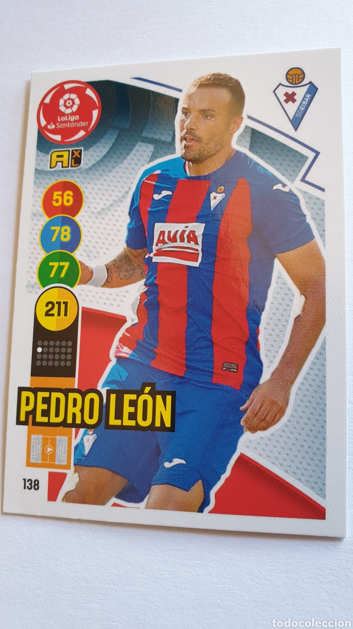 Cromos de f&uacute;tbol: 138 PEDRO LE&Oacute;N &Eacute;IBAR ADRENALYN 2020 2021 C&Oacute;DIGO SIN ACTIVAR - Foto 1