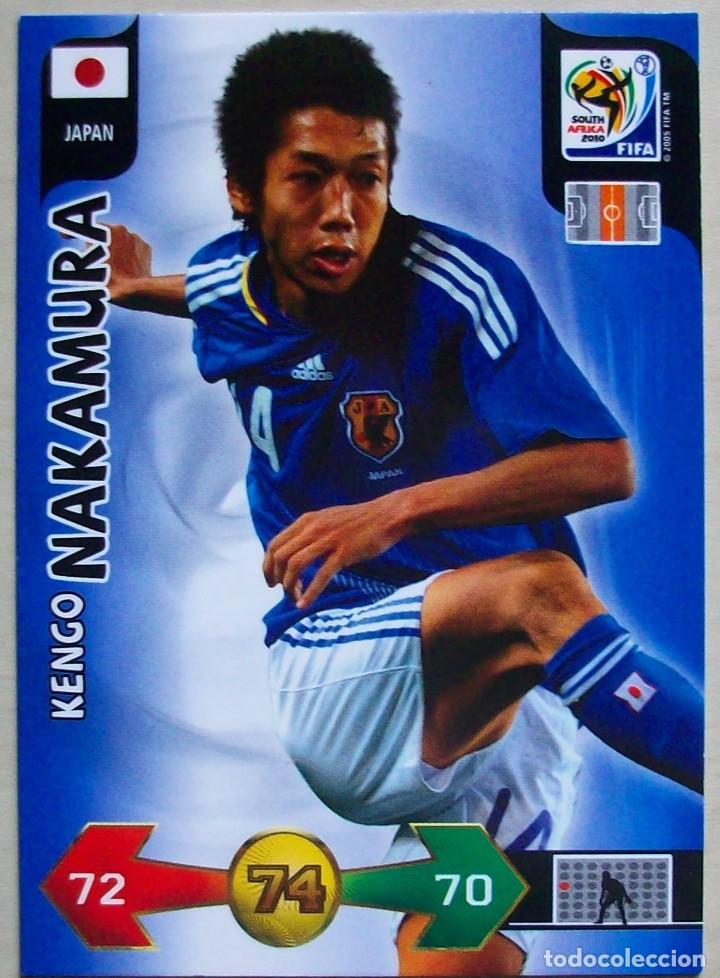 Cromos de F&uacute;tbol: KENGO NAKAMURA JAPON FICHAS ALBUM ADRENALYN XL MUNDIAL SOUTH AFRICA 2010