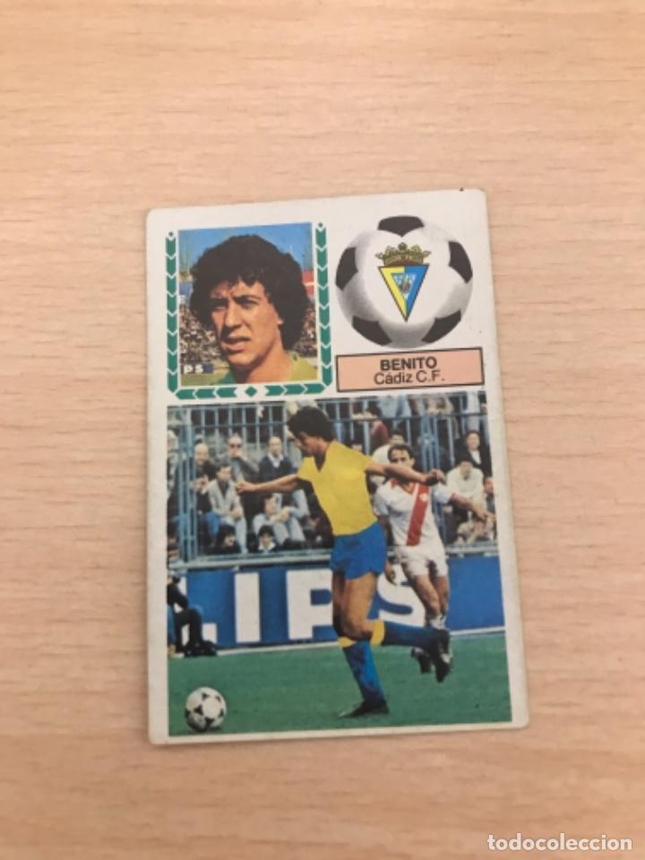 Cromos de f&uacute;tbol: Benito - Foto 1