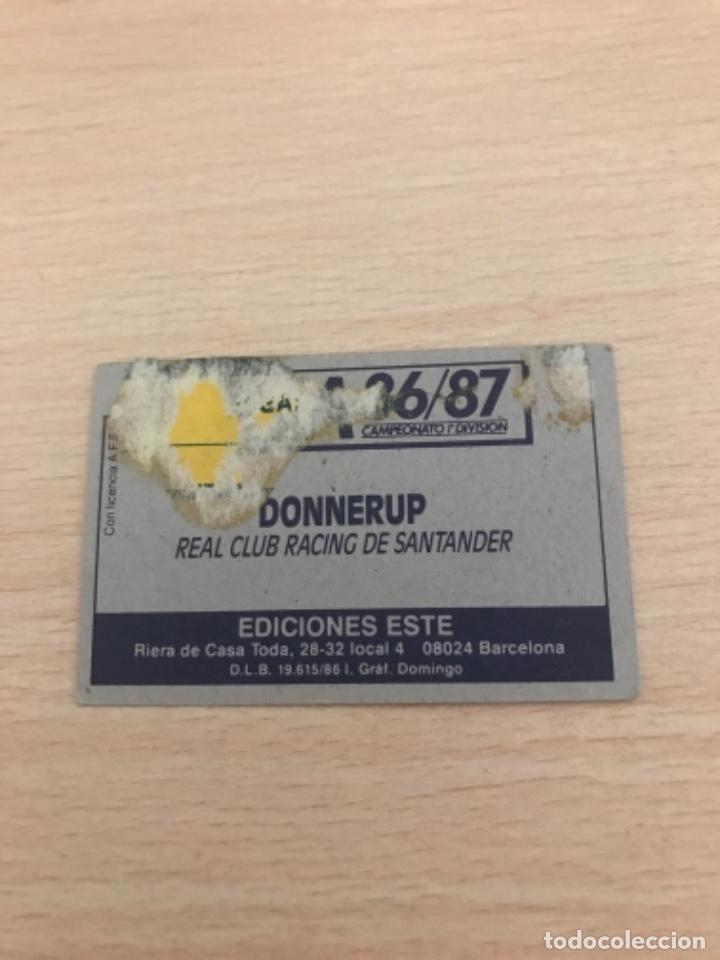 Cromos de f&uacute;tbol: Donnerup - Foto 2