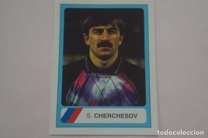 Cromos de f&uacute;tbol: CROMO DE FUTBOL CHERCHESOV DE RUSIA SIN PEGAR N&ordm; 373 MUNDIAL USA 94 DE EDICIONES ESTADIO
