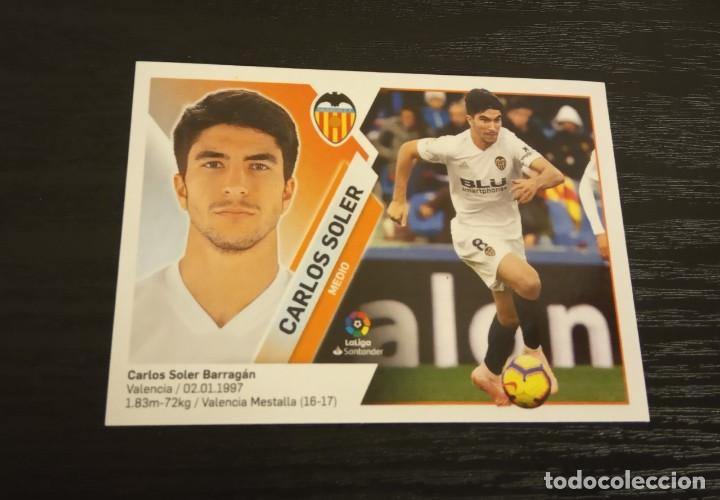 Cromos de f&uacute;tbol: -ESTE 19-20 : CARLOS SOLER ( VALENCIA ) - Foto 1