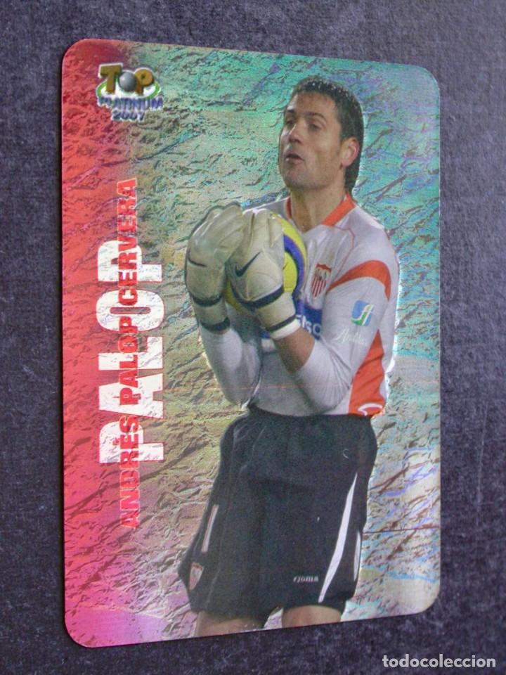 Cromos de f&uacute;tbol: 671 PALOP / TOP PLATINUM JASPEADO / FICHAS DE LA LIGA 2006 2007 06 07 / MUNDICROMO