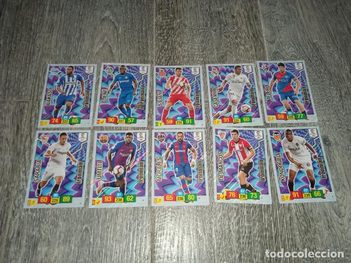Football Stickers: Lote cromos futbol ADRENALYN 2018 2019 LIGA 18 19 Ironman iron man