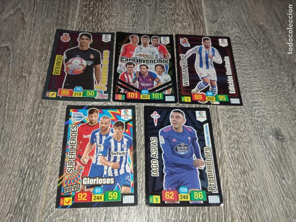 Football Stickers: Lote cromos futbol ADRENALYN 2018 2019 LIGA 18 19
