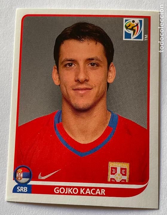 Cromos de F&uacute;tbol: CROMO MUNDIAL 2010 GOJKO KACAR Numero 310 PANINI