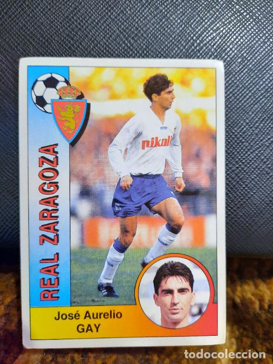 Fu&szlig;ball-Sticker: GAY ZARAGOZA PANINI 1994 1995 CROMO FUTBOL LIGA 94 95 - SIN PEGAR - 353