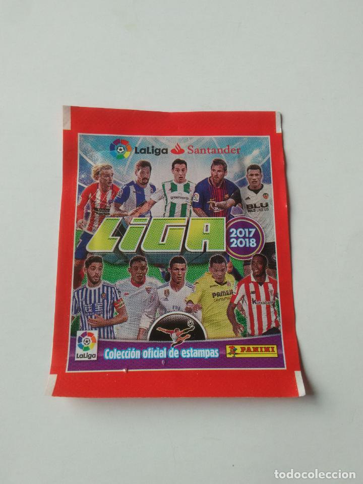 Cromos de F&uacute;tbol: SOBRE CROMOS VAC&Iacute;O LIGA 2017-2018 PANINI 17-18 VERSI&Oacute;N AMERICANA MESSI GRIEZMANN CRISTIANO RONALDO..