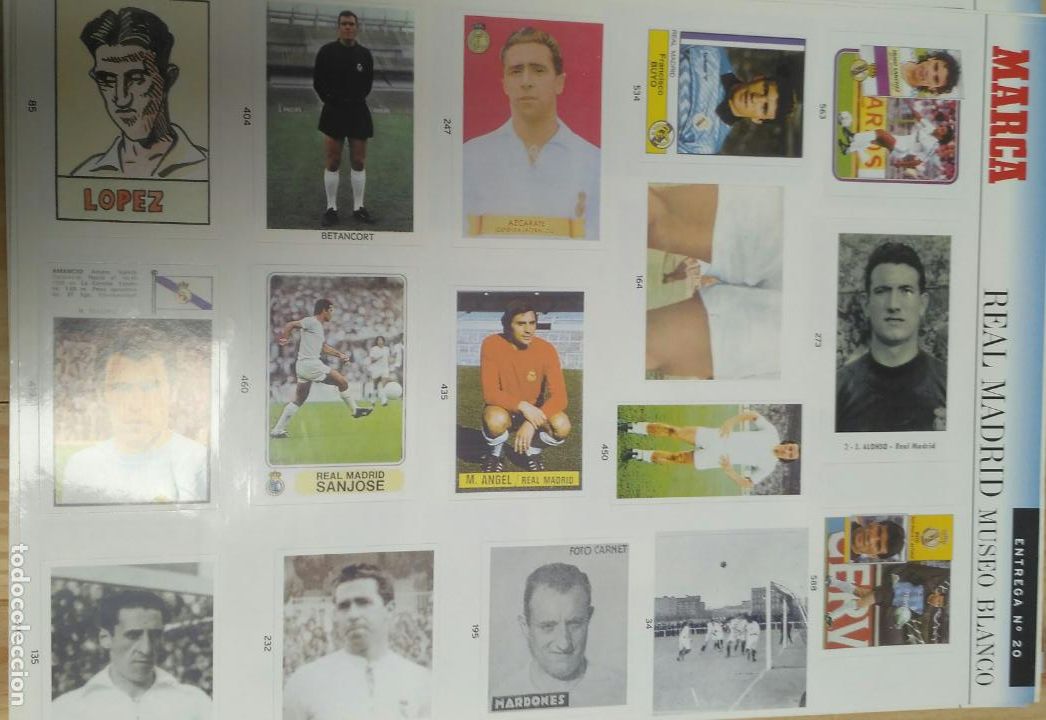 Cromos de f&uacute;tbol: REAL MADRID. MUSEO BLANCO. N 20 - Foto 1
