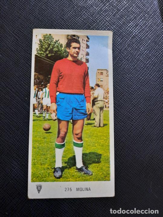 Fu&szlig;ball-Sticker: MOLINA CORDOBA RUIZ ROMERO 1971 1972 LIGA CROMO FUTBOL 71 72 - DESPEGADO - 275