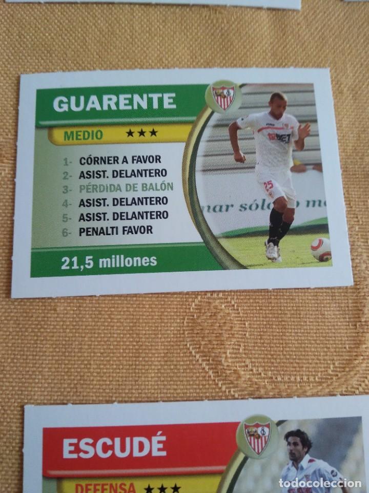 Cartes &agrave; collectionner de Football: C-PELC18 CROMO FUTBOL EL JUEGO DE LA LIGA BORRAS 2010 2011 10 11 SEVILLA FC F. GUARENTE