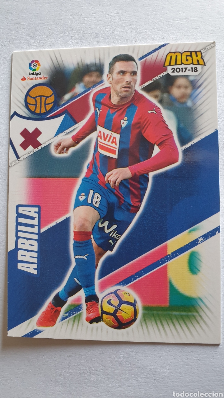 Cromos de f&uacute;tbol: 194 ARBILLA &Eacute;IBAR MGK MEGACRACKS 2017 2018 - Foto 1