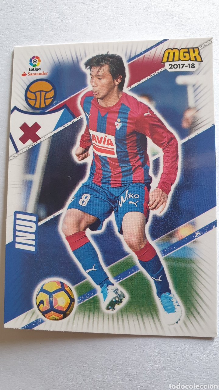 Cromos de f&uacute;tbol: 204 INUI &Eacute;IBAR MGK MEGACRACKS 2017 2018 - Foto 1