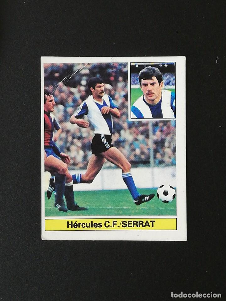 Cromos de f&uacute;tbol: HER SERRAT HERCULES 1981 1982 81 82 EDICIONES ESTE SIN PEGAR NUNCA PEGADO - Foto 1