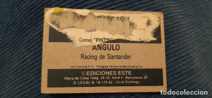 Cromos de f&uacute;tbol: 82 83 ESTE RACING DE SANTANDER VERSION angulo - Foto 2