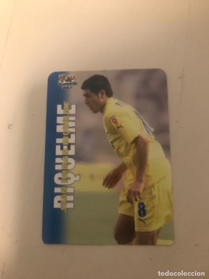 Cromos de f&uacute;tbol: Riquelme - Foto 1