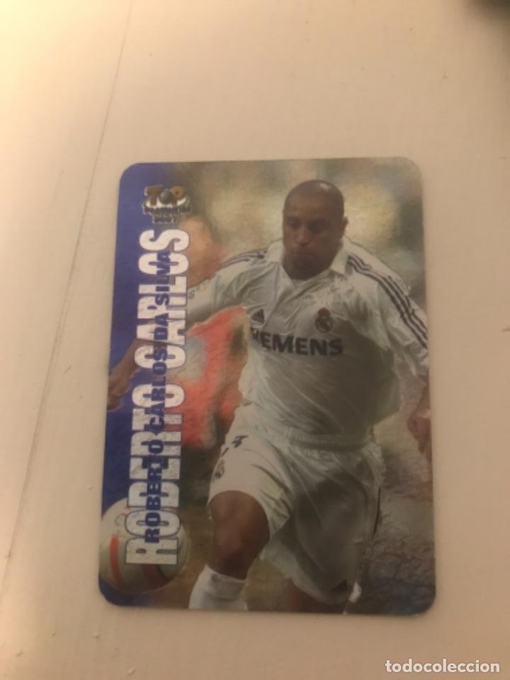 Cromos de f&uacute;tbol: Roberto Carlos - Foto 1