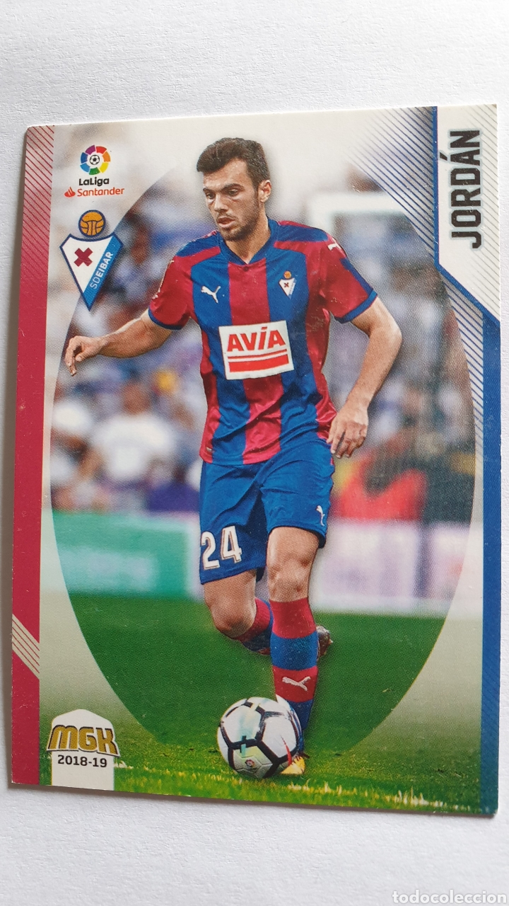 Cromos de f&uacute;tbol: 175 JORDAN &Eacute;IBAR MGK MEGACRACKS 2018 2019 - Foto 1