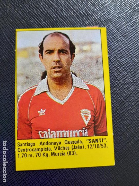 Cromos de f&uacute;tbol: SANTI MURCIA CROMOS SUPER ROLLAN 1984 CROMO FUTBOL LIGA 84 - DESPEGADO - 431