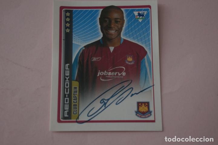 Cromos de f&uacute;tbol: CROMO DE FUTBOL REO COKER DEL WEST HAM UNITED SIN PEGAR N&ordm; 490 F.A. PREMIER LEAGUE 07 DE MERLIN