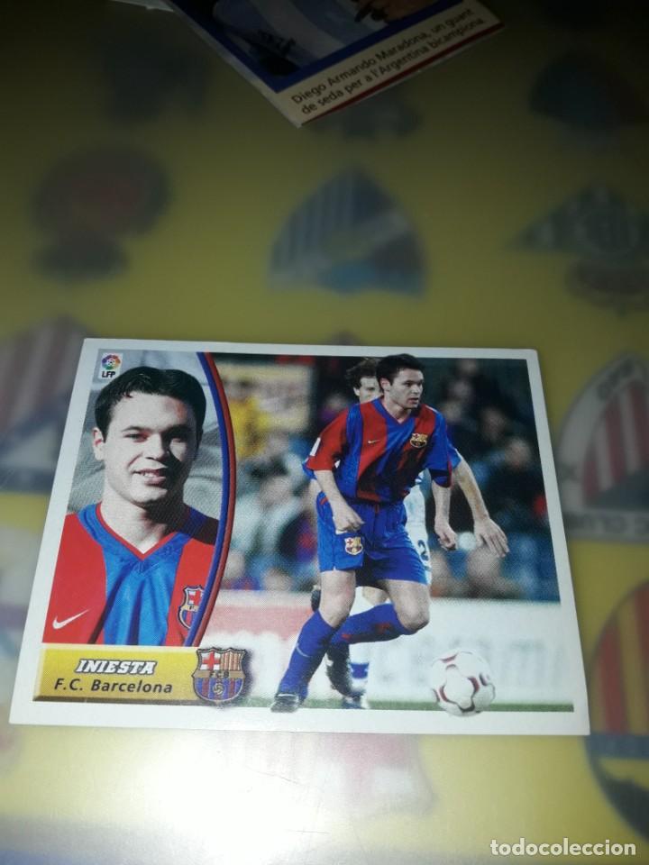 Cromos de f&uacute;tbol: INIESTA 2003-04 NUNCA PEGADO - Foto 1