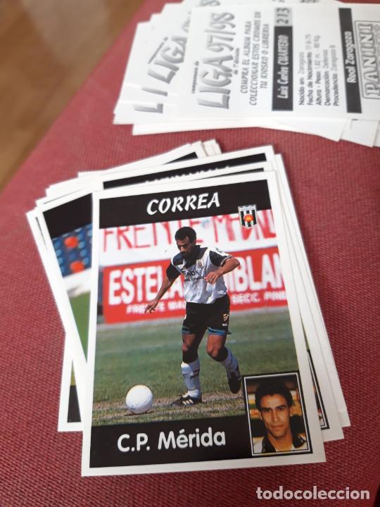 Figurine di Calcio: 281 correa merida 97 98 1997 1998 sin pegar panini