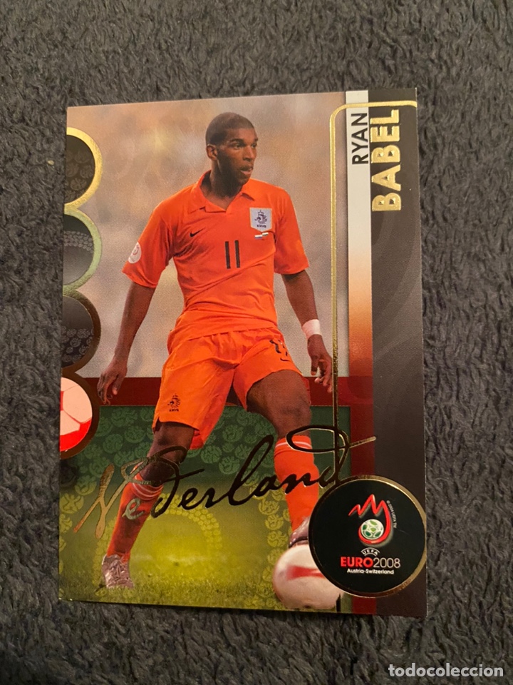 Cromos de f&uacute;tbol: Uefa euro 2008 babel 123 holanda - Foto 1