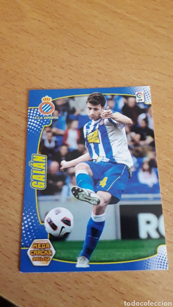 Fu&szlig;ball-Sticker: Panini megacracks 2011 2012 11 12 77 Gal&aacute;n Espanyol