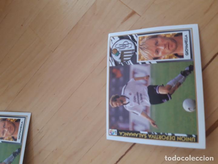 Fu&szlig;ball-Sticker: Luis manuel salamanca este baja este 1997 1998 97 98 sin pegar ESTE