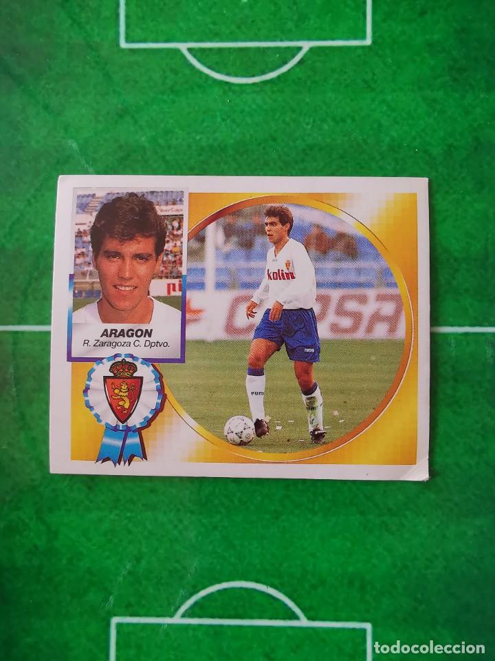 Football Stickers: CROMO F&Uacute;TBOL 94 95 SIN PEGAR LIGA ESTE 1994 1995 REAL ZARAGOZA CD ARAGON