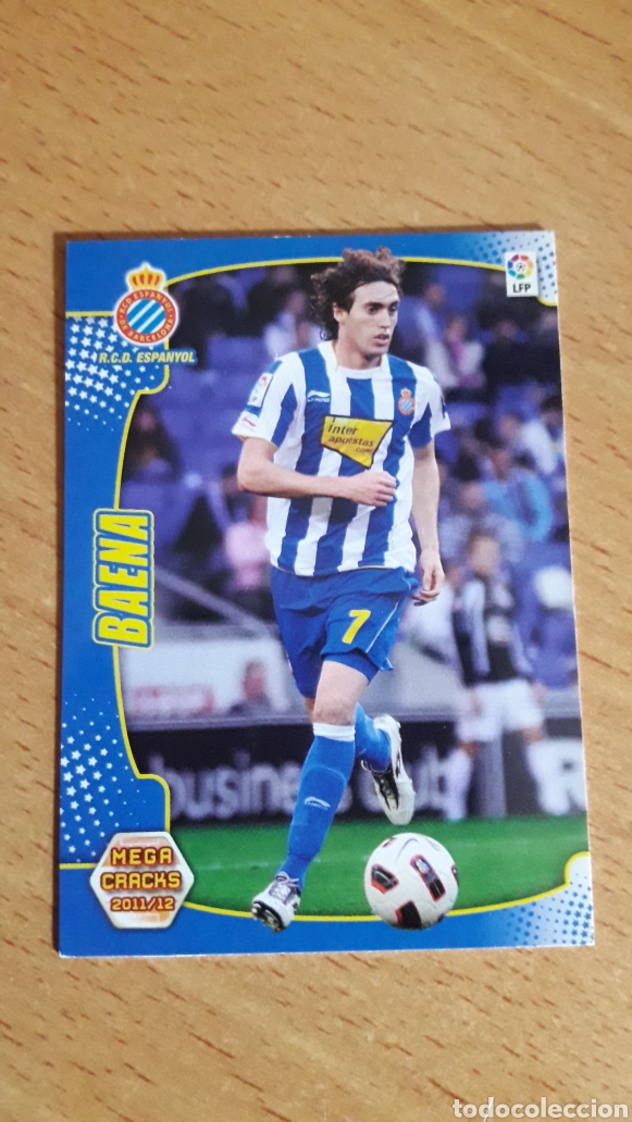 Figurine di Calcio: Panini megacracks 2011 2012 11 12 82 Baena Espanyol