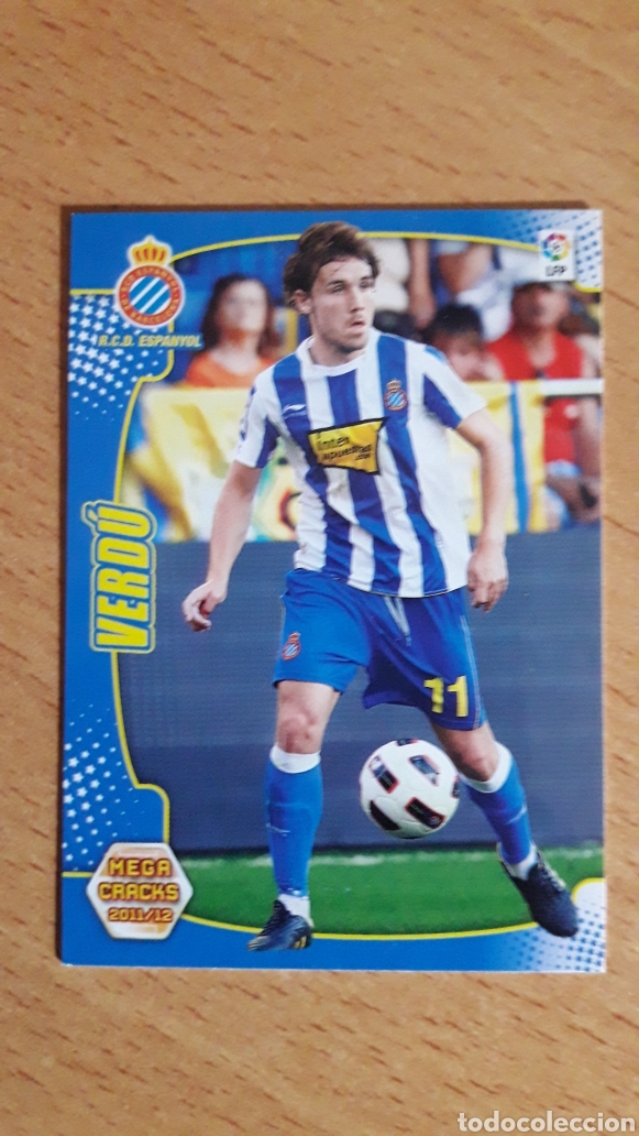 Figurine di Calcio: Panini megacracks 2011 2012 11 12 84 Verd&uacute; Espanyol