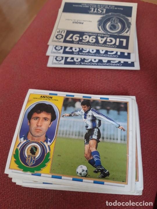 Fu&szlig;ball-Sticker: Ant&oacute;n H&eacute;rcules este 1996 1996 97 96 sin pegar ESTE