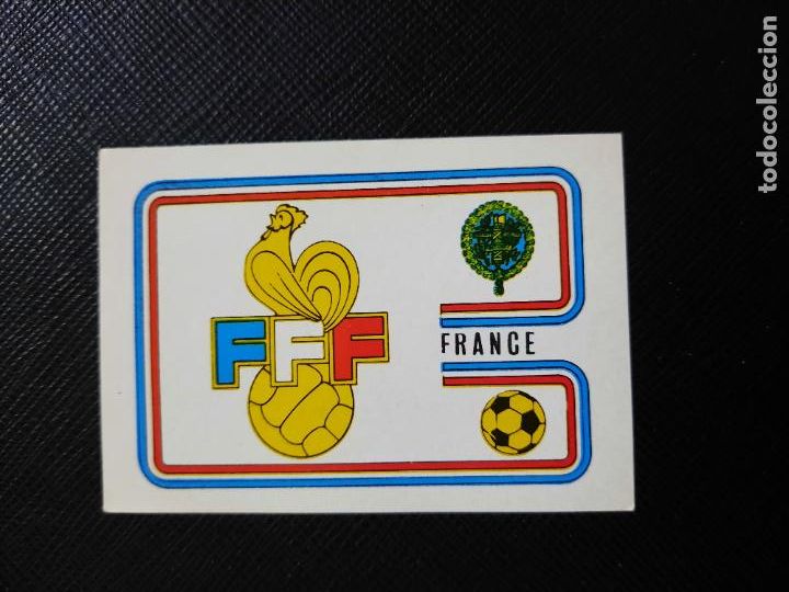 Cromos de f&uacute;tbol: ESCUDO FRANCIA VENLICO 1982 MUNDIAL ESPA&Ntilde;A CROMO FUTBOL 82 - SIN PEGAR - A23 - PG415